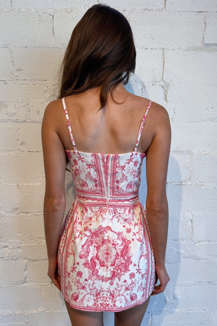 Add To Cart Mini Dress Red Back, adeline boutique, dallas boutique, boutique