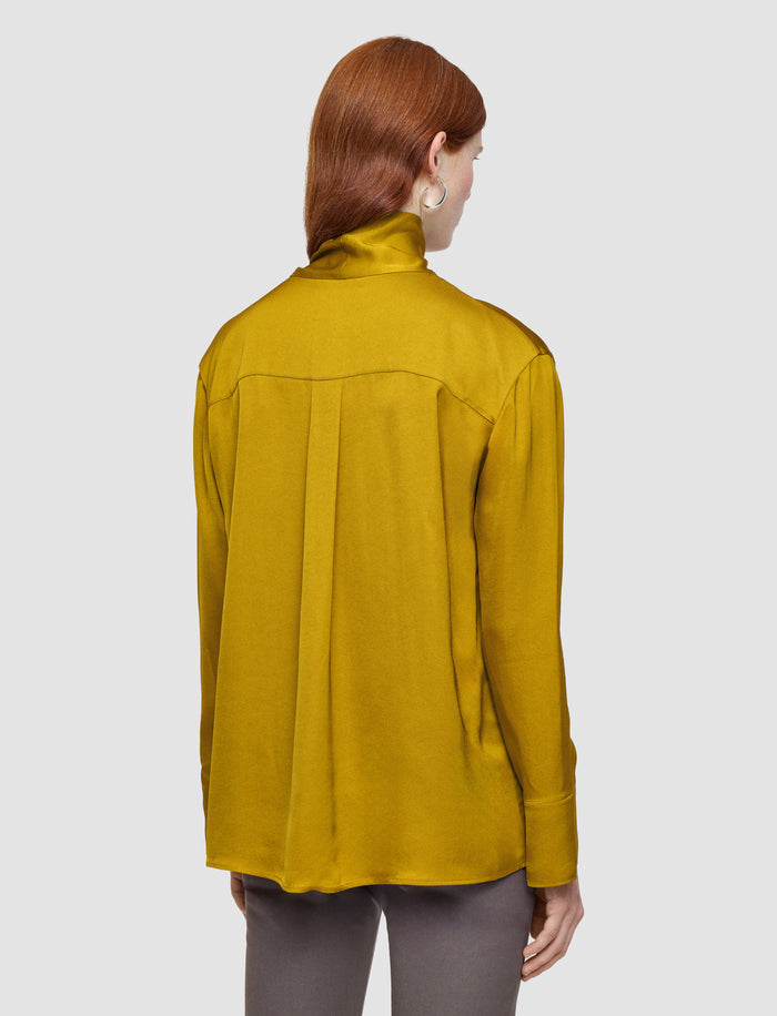 Green Adele Light Crepe Blouse - Joseph