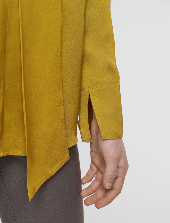 Green Adele Light Crepe Blouse - Joseph