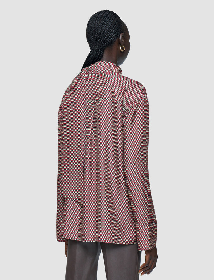 Multicolour Adele Printed Silk Blend Blouse - Joseph