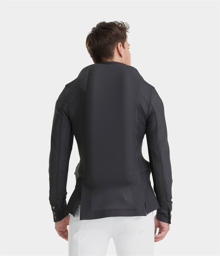 Aeromesh | Grey | Veste de concours d’équitation pour homme | Horse Pilot
