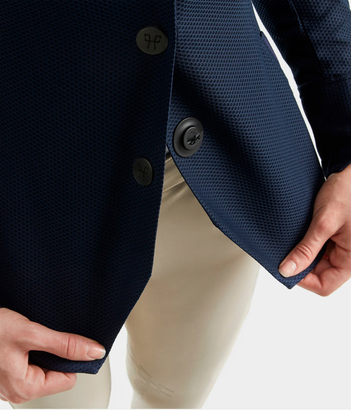 Aeromesh | Navy | Veste de concours d'équitation femme | Horse Pilot