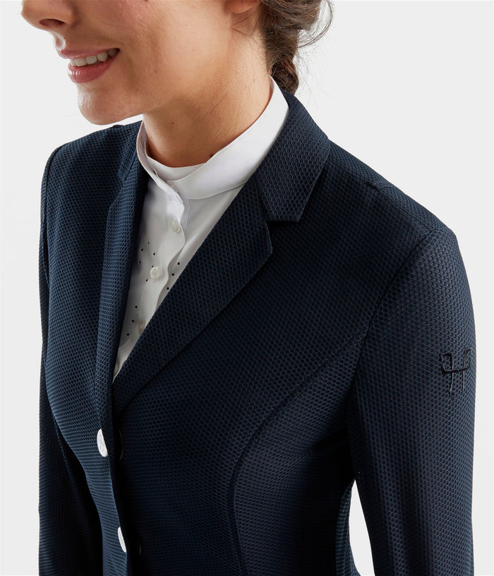 Aeromesh | Navy | Veste de concours d'équitation femme | Horse Pilot
