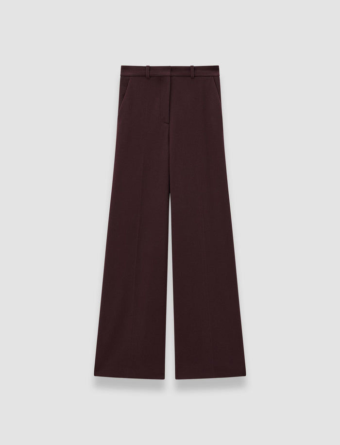 Alana Flannel Wool Trousers