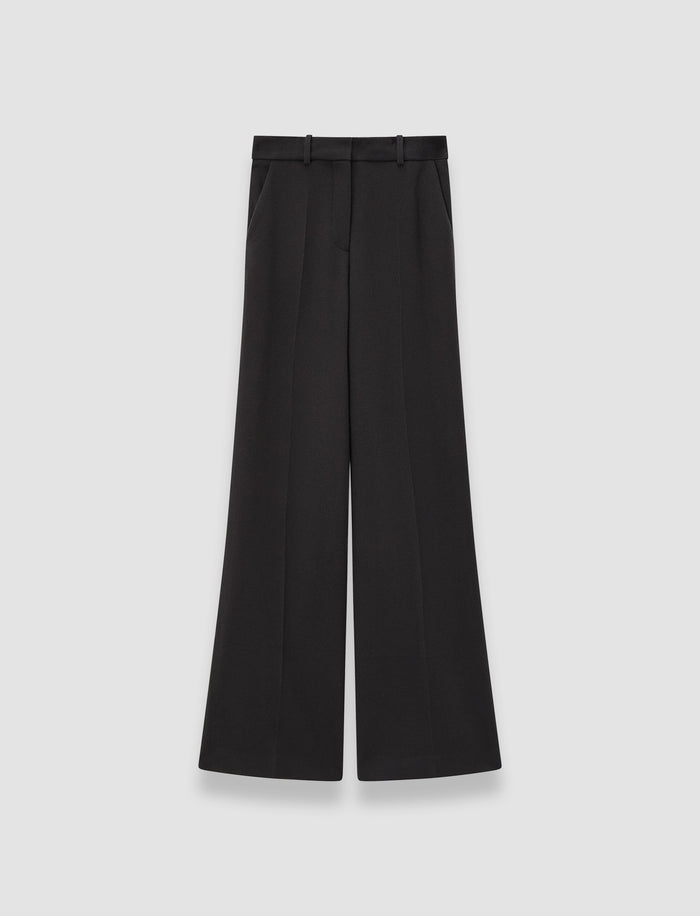 Alana Flannel Wool Trousers