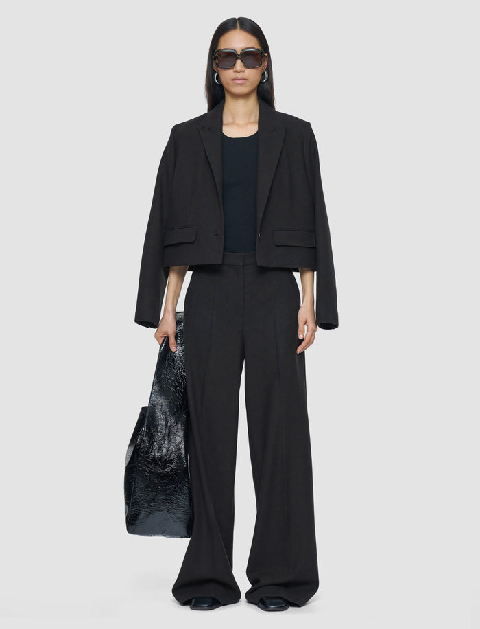 Alana Flannel Wool Trousers