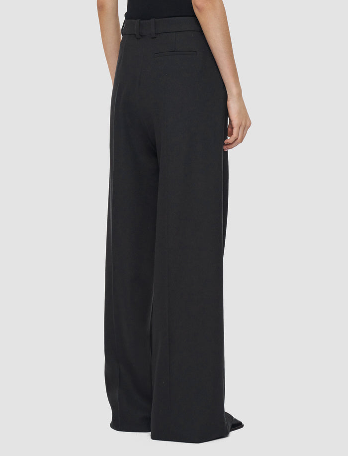 Alana Flannel Wool Trousers