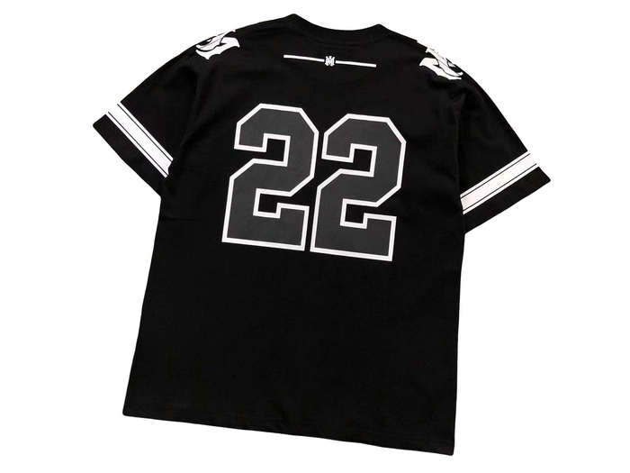 AMIRI Football 22 Tee Black