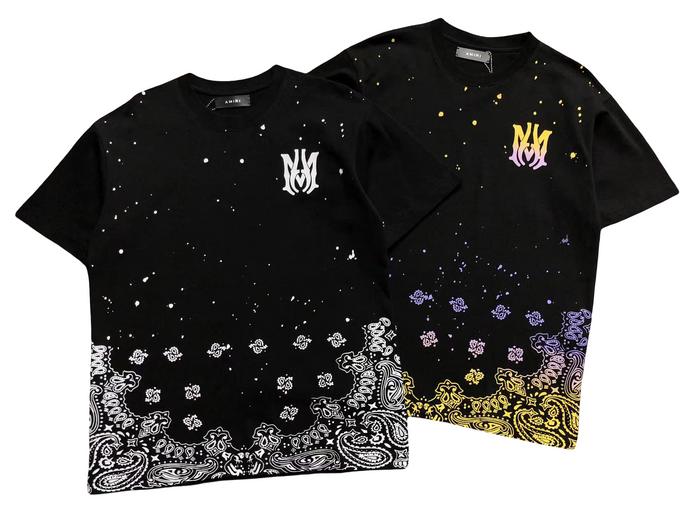 AMIRI Royal Tee Yellow/Purple