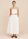 Antoinette Skirt (Vintage White)