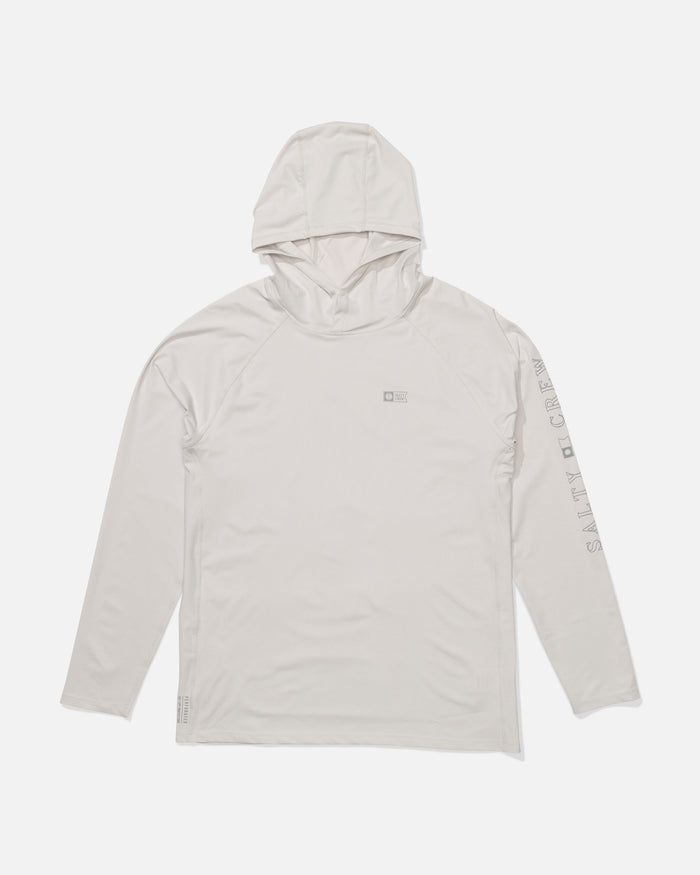 Apex Perforated Sunshirt - Light Grey