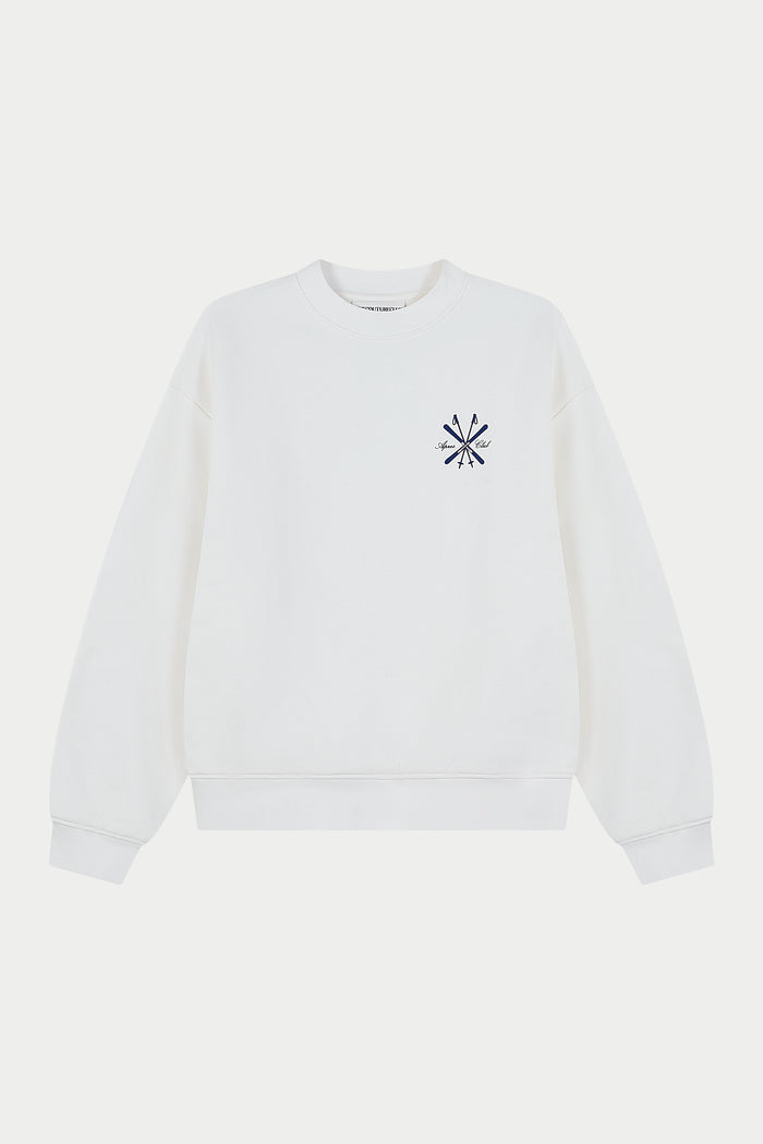 APRES GRAPHIC CREW - OFF WHITE