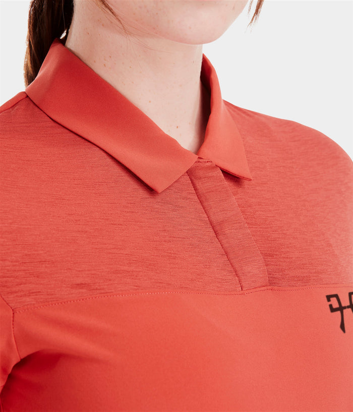 Ariia | Terracotta | Polo d'équitation respirant femme | Horse Pilot