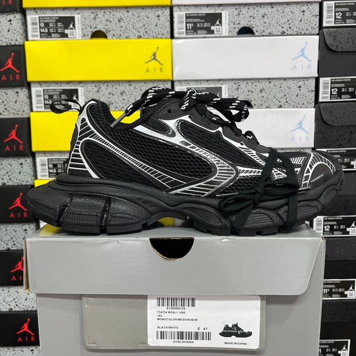 Balenciaga 3XL Black Grey Silver