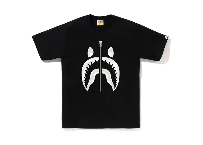 BAPE Black City Camo Shark T-shirt