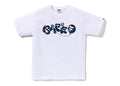 BAPE White Blue Color Camo 'BAPE' Balloon T-shirt