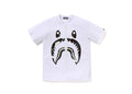 BAPE White City Camo Shark T-shirt