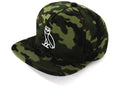 BAPE x OVO Woodland Camo Snapback Cap Green