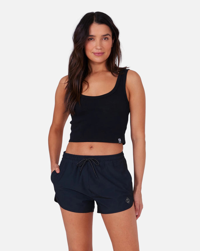 Salty Crew Womens - Beacons Black Short