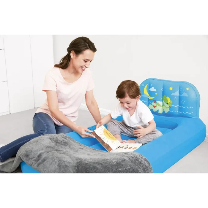 Bestway Airbed Fisher Price Dream Blue 132x76x46cm