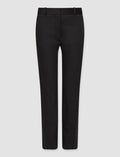 Black Bing Court Light Gabardine Stretch Trousers - Joseph
