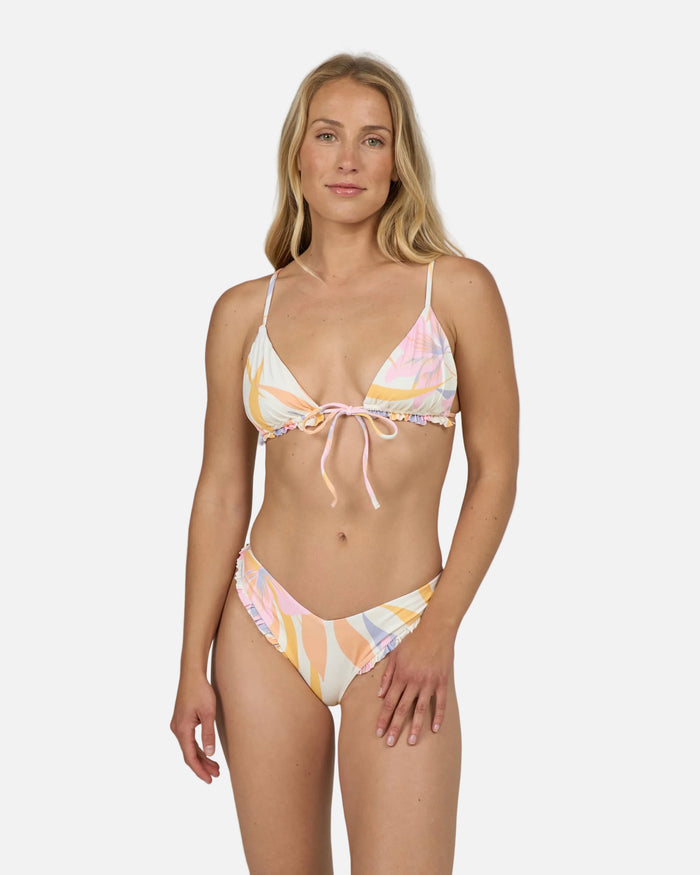 Bloomed Tri  Top - Off White