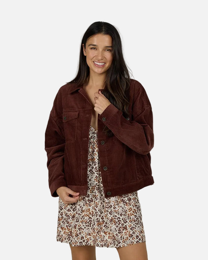 Boardwalk Jacket - Chocolate