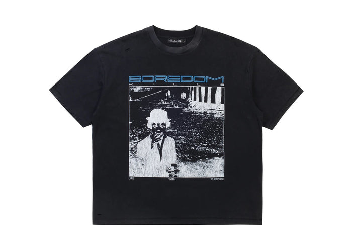 Boredom Kills Purpose Tee Black