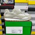 Bottega Veneta Orbit Cream Suede Mesh
