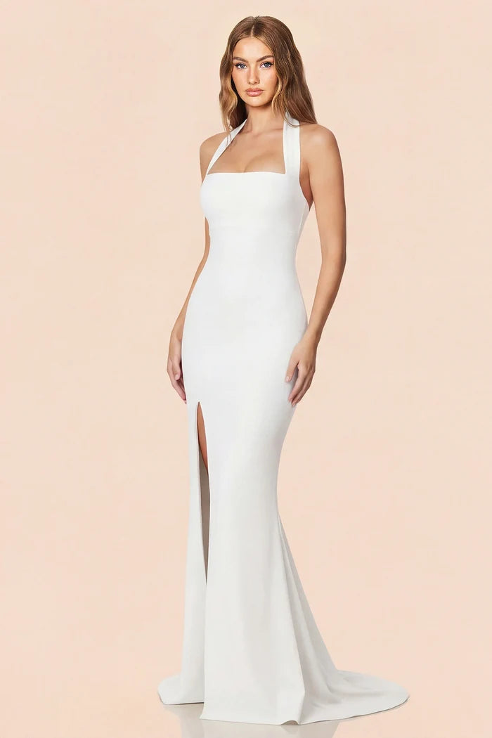 Boulevard Gown White - Dress - Nookie