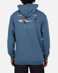 Salty crew FLEECE STANDARD Bruce Hood Fleece - Slate in SLATE