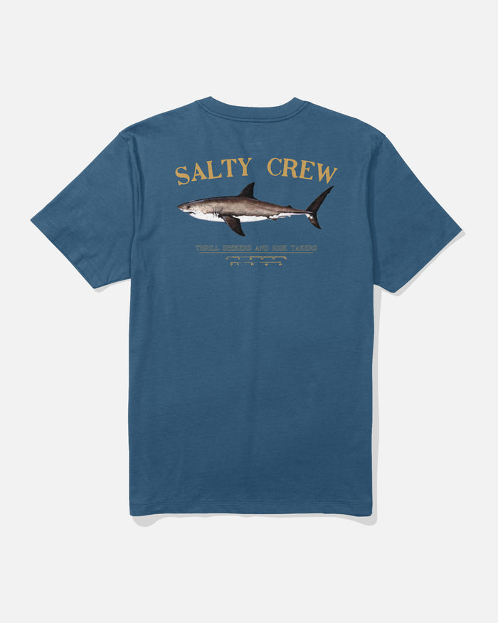 Bruce S/S Tee - Cast Blue