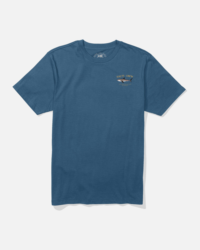 Bruce S/S Tee - Cast Blue