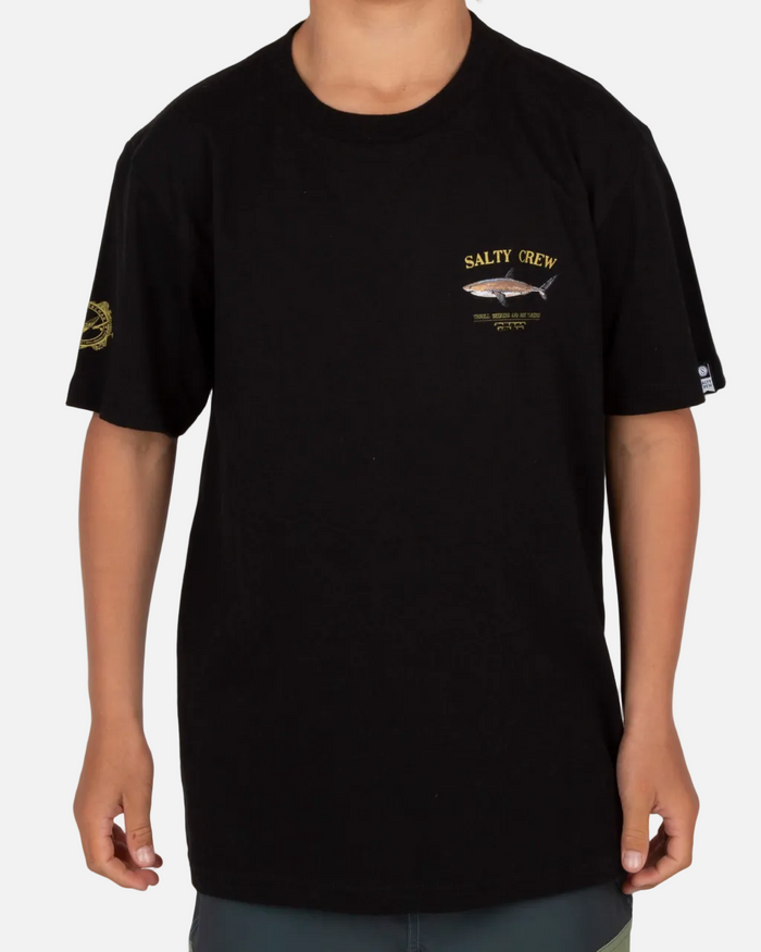 Bruce  S/S Tee Kids - Black