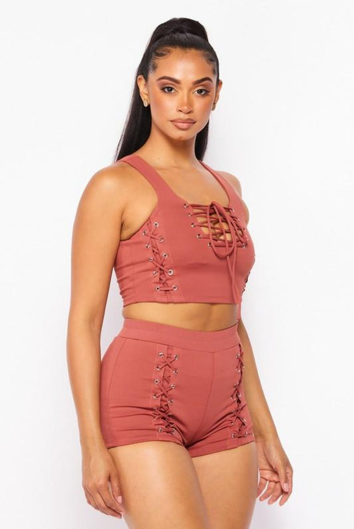 Bucket List.....Matching Eyelet Short Set | Swagg Boutique LLC.