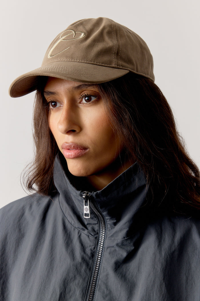 C SCRIPT CAP - KHAKI