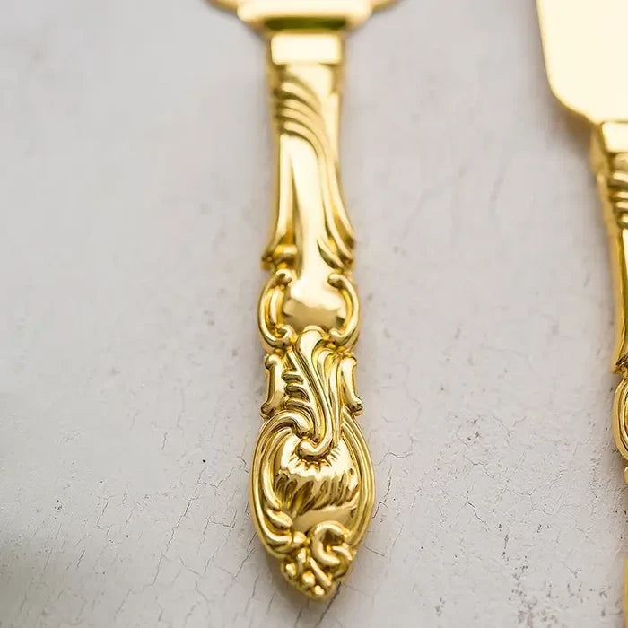 Cake Serving Set - Classic Gold Romance - Giftware - Weddingstar