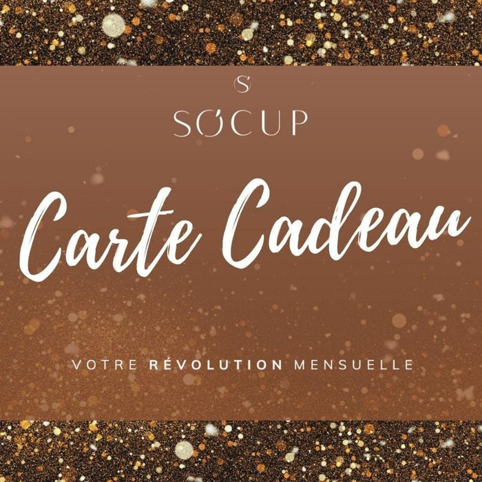 Carte - cadeau So'Cup - SO'CUP