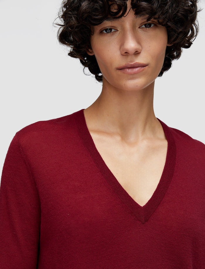 Cashair V Neck Jumper