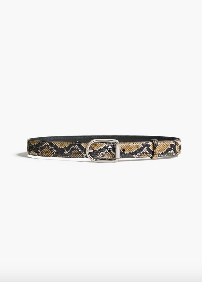 Classic Buckle Belt (Python)