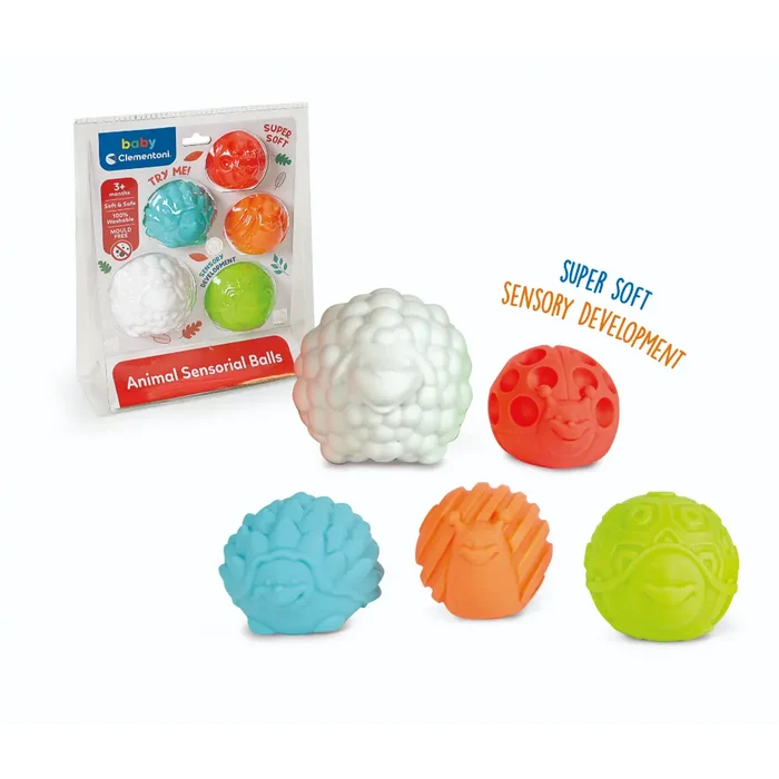 Clementoni Baby Animal Sensory Balls
