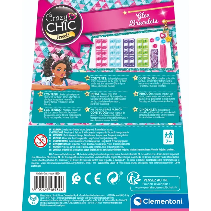 Clementoni Crazychic Glee Bracelets