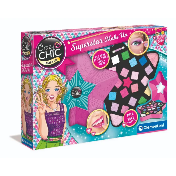 Clementoni Crazychic Superstar Make Up