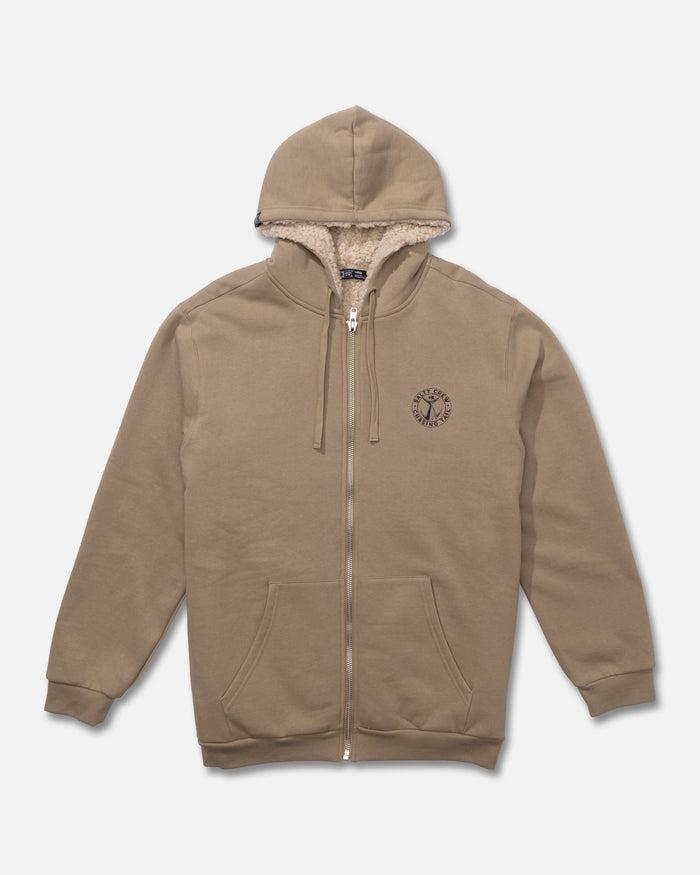 Coastal Sherpa Fleece - Khaki