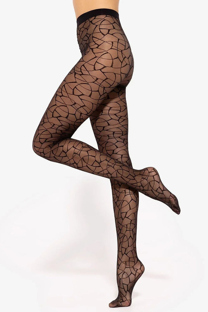 Collant Gatta noir - vue produit 6 Secretelles