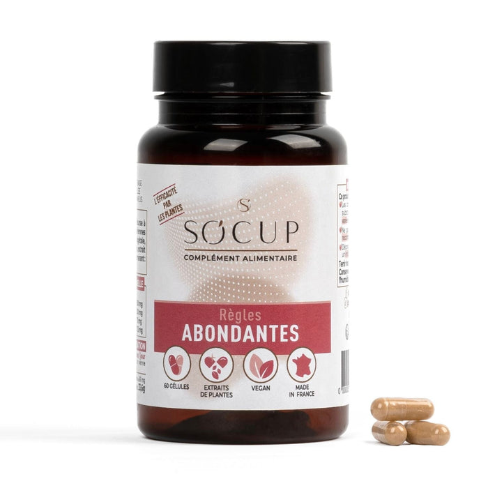 Complément Alimentaire Réduction des Règles Abondantes - SO'CUP