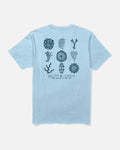 Coral Head Ss Tee - Clear Sky