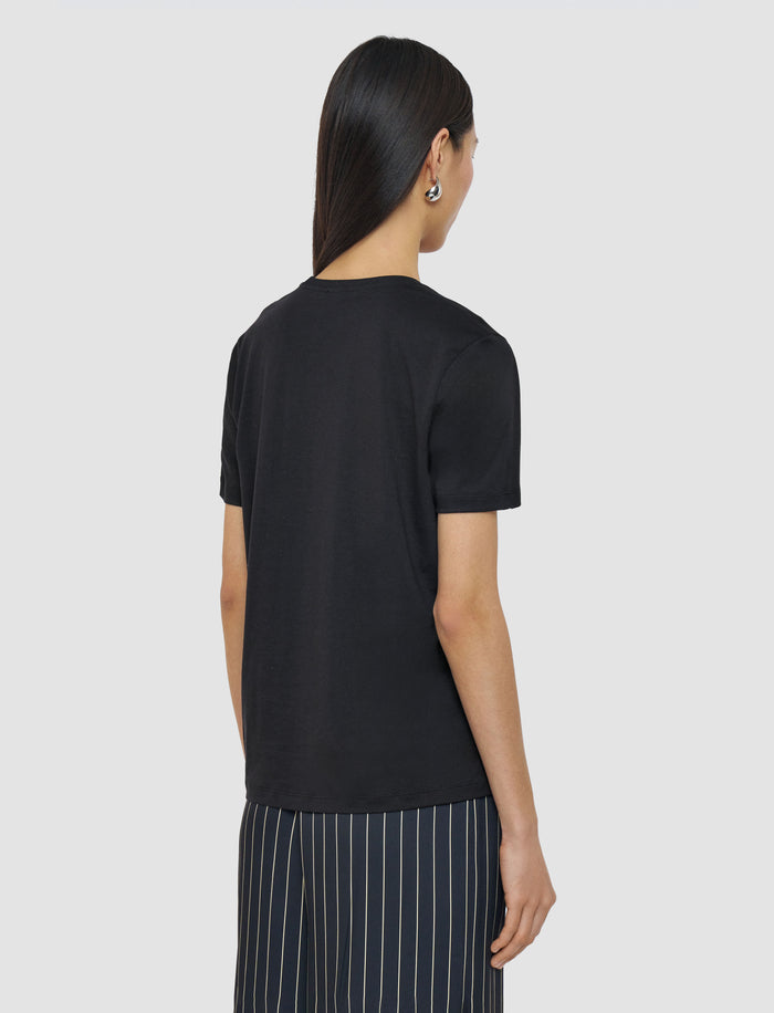 Cotton Silk Jersey T-Shirt