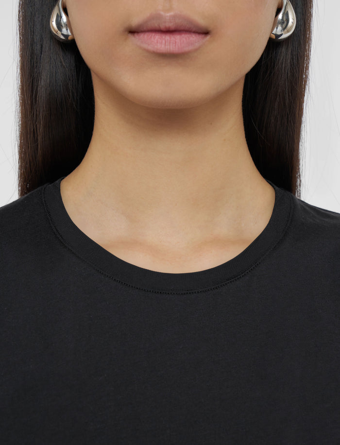 Cotton Silk Jersey T-Shirt