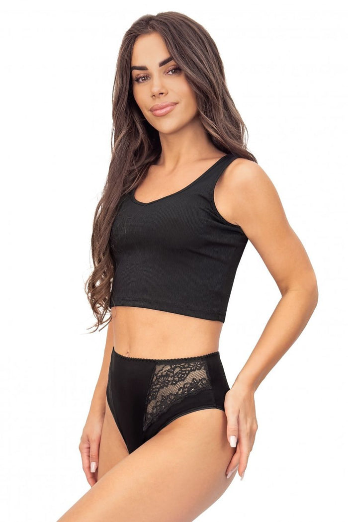 Culotte Donna noir 220845 - vue produit 2 Secretelles